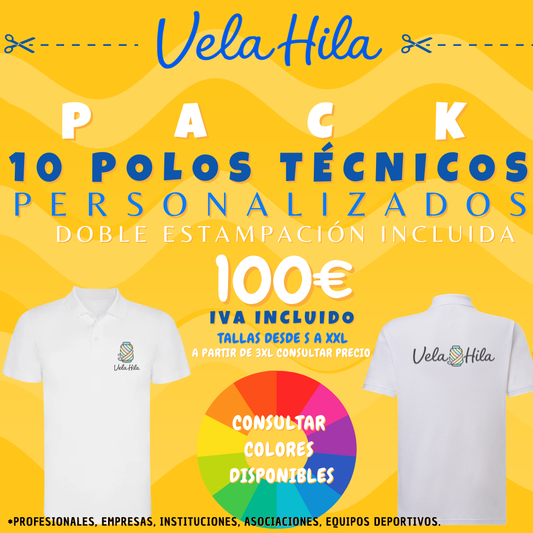 Pack Polos Técnicos o de Algodón