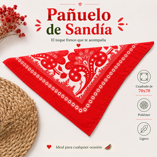 Pañuelo de cuello de Sandía