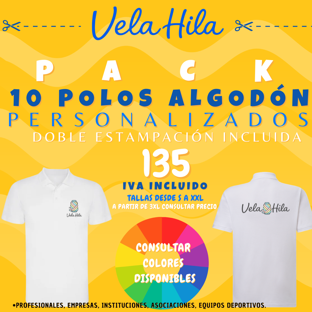 Pack Polos Técnicos o de Algodón