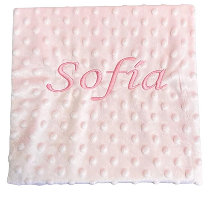 MANTA DE TOPOS PARA BEBE. LILIPOSAS (80X110)