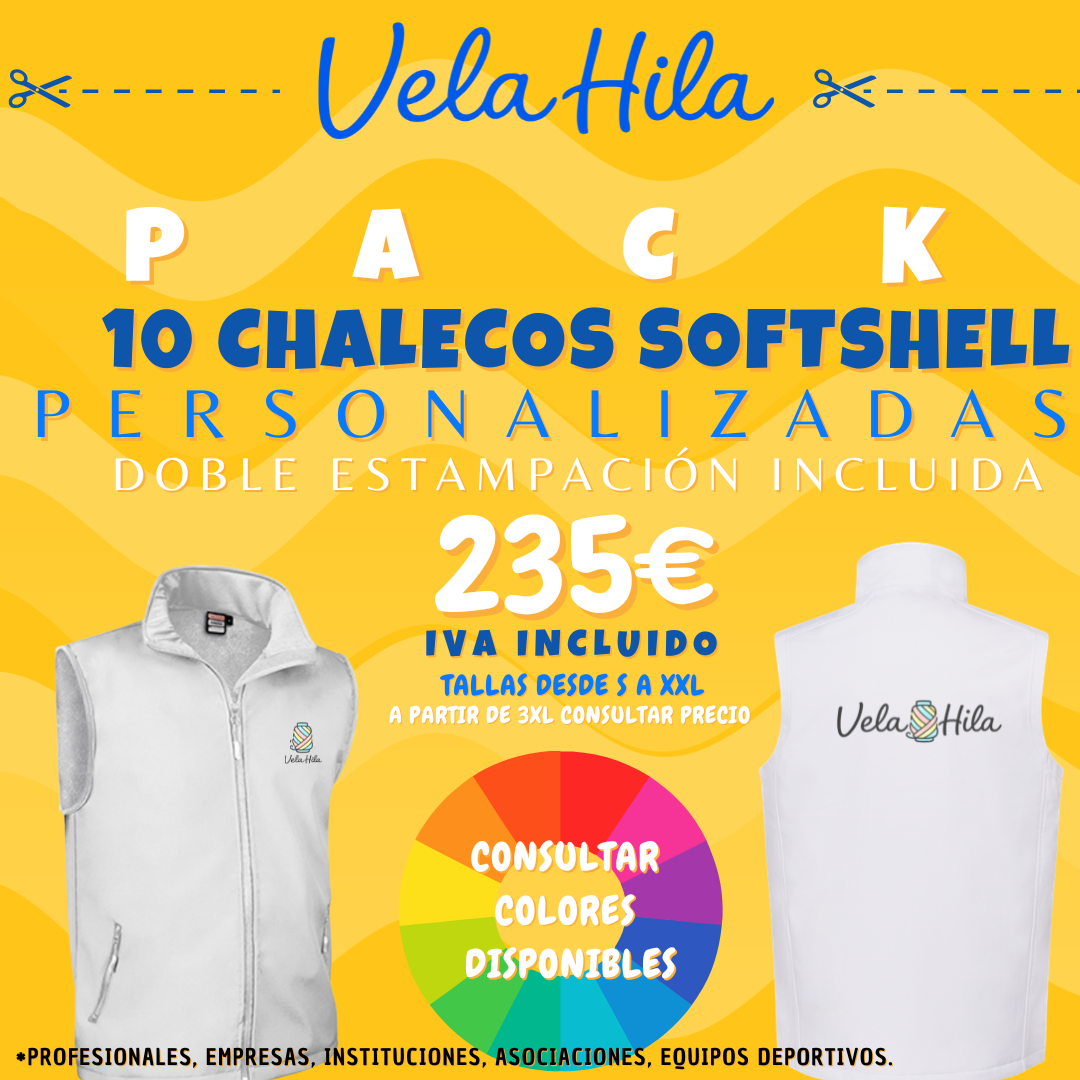 Pack Chaleco Softshell