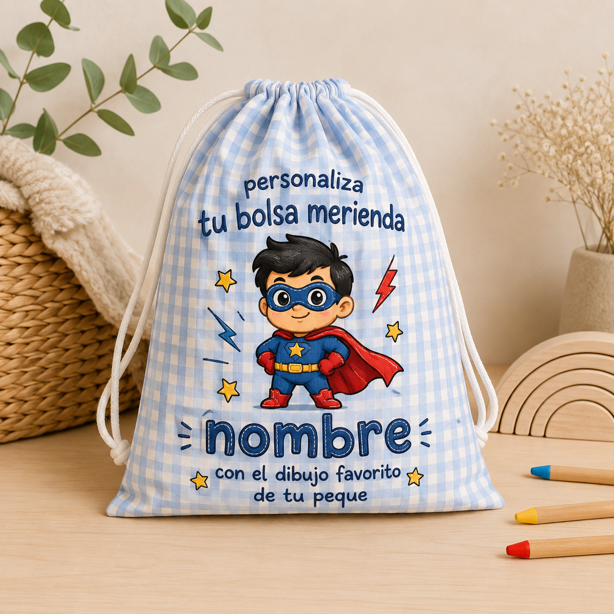 Bolsa Merienda 28x24 cm