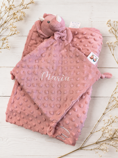 Manta de topos personalizada + dou dou