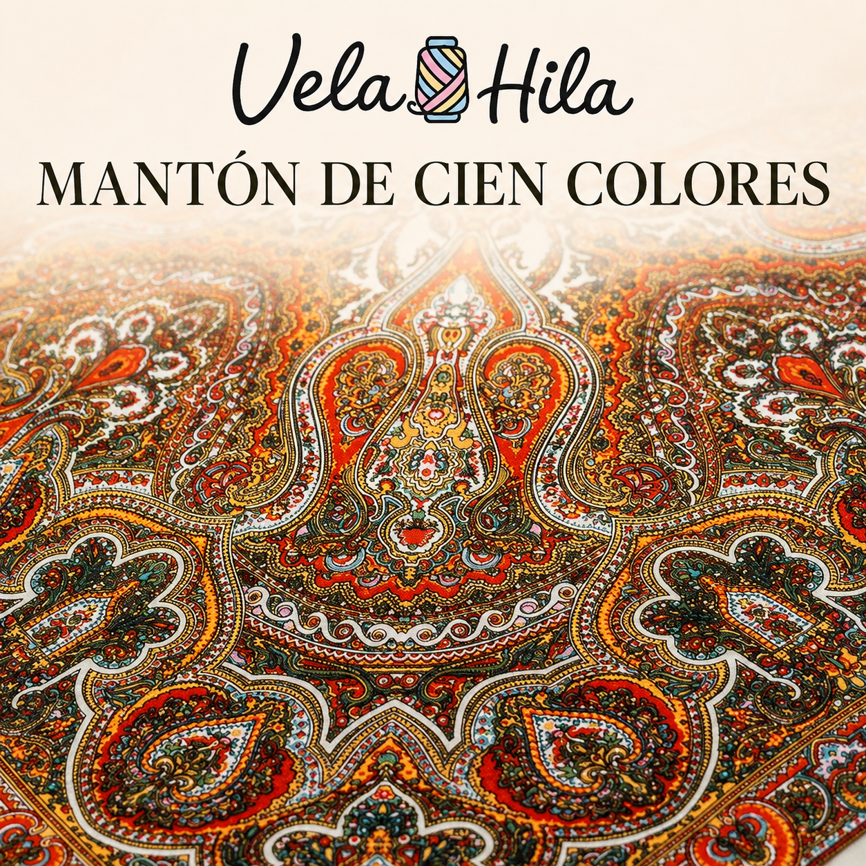 Mantón de Cien Colores 160x160