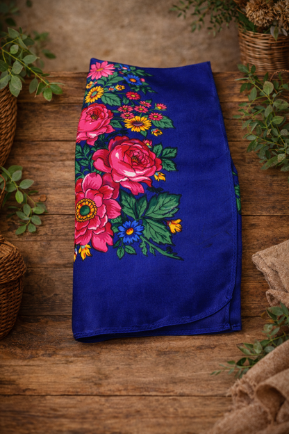 Pañuelo Floral 70x70cm