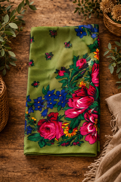 Pañuelo Floral 70x70cm