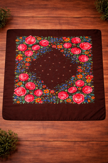 Pañuelo Floral 70x70cm