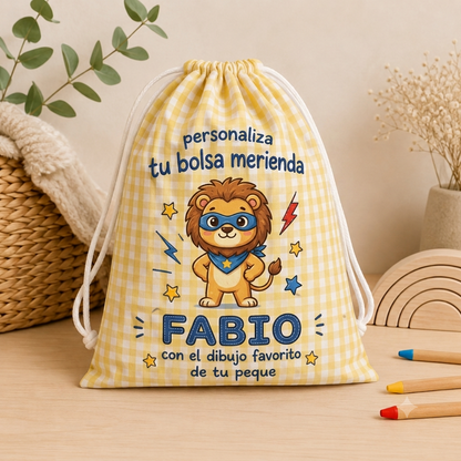 Bolsa Merienda 28x24 cm